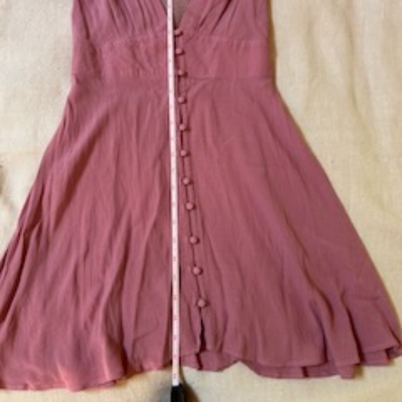 Free People XS pink lace summer dress - Picture 4 of 6